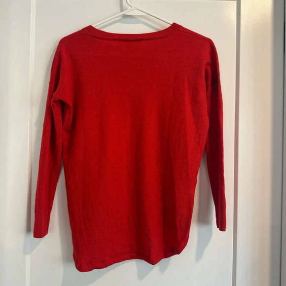 Madewell Northstar Red Merino Wool Pullover Sweater XS - Picture 5 of 7